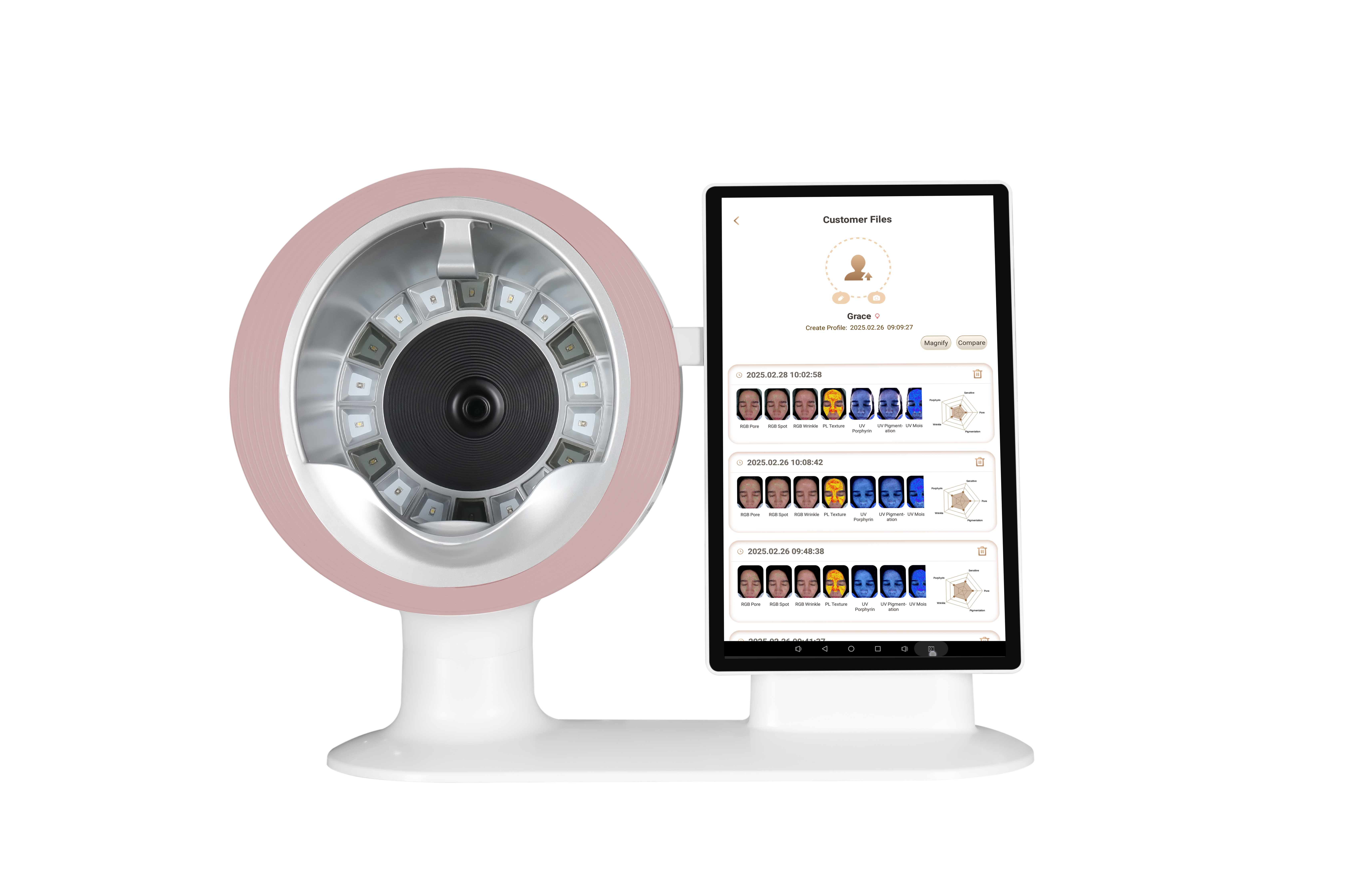 Skin analysis system-M17